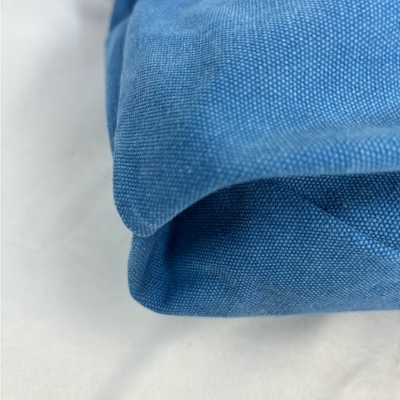 Farmhouse Is My Style Blue Tote with leather accents and‎ Zip Closure - Picture 5 of 9